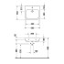 Duravit D-Code Раковина с перел., с 1 отв. под смес., 600x550мм, Цвет: Белый (СПЕЦЦЕНА)