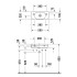 Duravit DuraStyle Умывальник для рук без перелива, без отв. для смесителя, 500x220мм, Цвет: Белый (СПЕЦЦЕНА)