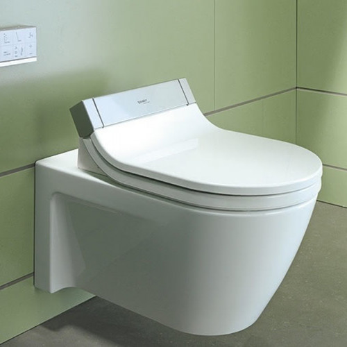 Duravit Darling New SensoWash Унитаз подвесной с вертикальным смывом, только в сочетании с SensoWash, включая компоненты для SensoWash со скрытым подк
