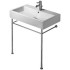 Duravit Vero Металлическая консоль регулировка по высоте + 50 мм, хром для умывальника # 045470