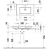 Duravit White Tulip Раковина накладная 750х490 мм,с переливом, с 1 отв. под смеситель, с WonderGliss, цвет: белый