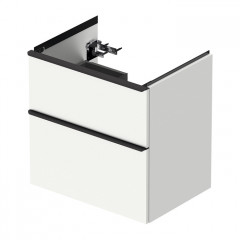 Duravit D-Neo Тумбочка подвесная, 634x452хh625 мм, 2 ящика, цвет: Белый матовый (для раковины 236765)