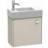 Duravit Brioso Тумба подвесная под раковину 484х239х442 мм,с 1 дверкой петли слева L, цвет Серо-коричневый матовый 91 (для 072450)