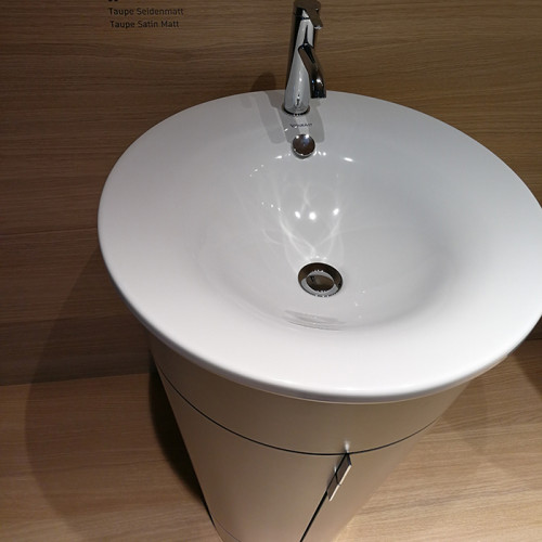 Duravit Starck 1 Тумба напольная 600x560xh825 мм, для раковины #040658, с 2мя дверцами, 1 полка, цвет: taupe satin matt