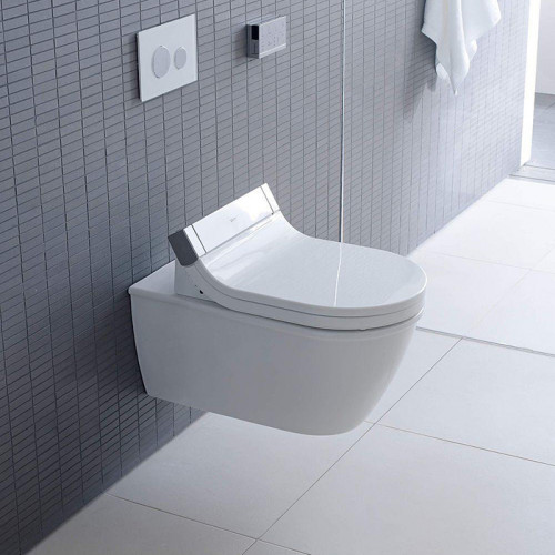 Duravit Darling New SensoWash Унитаз подвесной с вертикальным смывом, только в сочетании с SensoWash, включая компоненты для SensoWash со скрытым подк