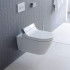 Duravit Darling New SensoWash Унитаз подвесной с вертикальным смывом, только в сочетании с SensoWash, включая компоненты для SensoWash со скрытым подк