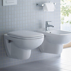 Duravit D-Code Унитаз подвесной, с вертикальным смывом объем: 4,5 л, 355x545мм, Цвет: Белый (СПЕЦЦЕНА)