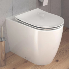 Duravit Soleil by Starck Унитаз напольный 370х600мм, безободковый, слив универсальный, Wei Hochglanz, HyG, цвет белый