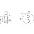 Duravit Термостатический смеситель для душа для скрытого монтажа хром