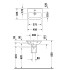Duravit DuraStyle Умывальник для рук без перелива,с 1 отв. для смесителя , 450x335мм, Цвет: Белый