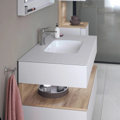 Duravit Qatego Раковина встраиваемая снизу 480х370х150 мм, без отв под смеситель, цвет белый