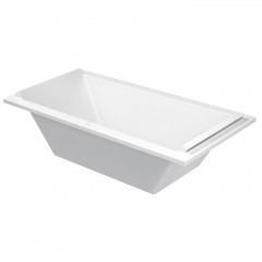 Duravit STARCK Ванна акриловая прямоугольный вариант 1800х900 mm, встраиваемая, с 2 наклонами для спины, цвет белый