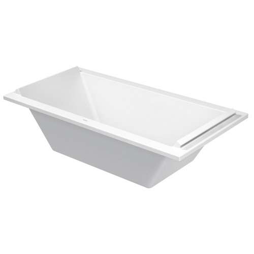 Duravit STARCK Ванна акриловая прямоугольный вариант 1800х900 mm, встраиваемая, с 2 наклонами для спины, цвет белый