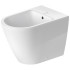 Duravit D-Neo Биде напольное 370x580х400 мм, с переливом, с 1 отв под смеситель, с WonderGliss, цвет: белый