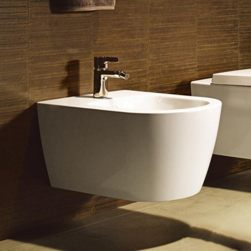 Duravit Me by Starck Биде подвесное 570х370 мм, с 1 отв. под смеситель, с креплением, цвет белый