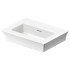 Duravit White Tulip Раковина 450х330 мм, без перелива, без отв. под смеситель, с WonderGliss, цвет: белый