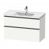 Duravit D-Neo Тумбочка подвесная, 984x452хh625 мм, 2 ящика, цвет: Белый матовый (для раковины 236710)