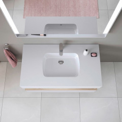Duravit Qatego Раковина встраиваемая снизу 480х370х150 мм, без отв под смеситель, цвет белый