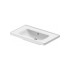 Duravit D-Neo Раковина накладная 800х480 мм, с переливом, без отв. под смеситель, цвет: белый