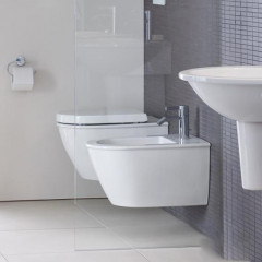 Duravit Darling New Биде подвесное, с 1 отв. под смес. включая крепление, 370x540мм, Цвет: Белый (СПЕЦЦЕНА)