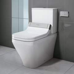 Duravit DuraStyle SensoWash Унитаз моноблок с вертикальным смывом, только в сочетании с SensoWash, с отдельным бачком (не вкл.бачок)+WonderGliss