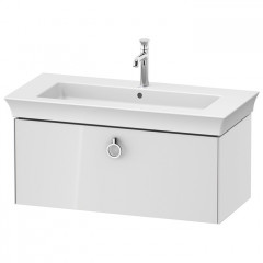 Duravit White Tulip Тумбочка подвесная, 410x984x458 мм, 1 ящик с ручкой, цвет: белый высокоглянцевый