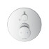 Duravit White Tulip Смеситель для душа, на 2 источника, встраиваемый, с обр клапаном (внешние части) цвет: хром