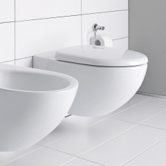Duravit D-Neo Унитаз подвесной, 370 x 540 мм, безободковый, в комплекте с сиденьем 0021690000 цвет: белый "СПЕЦЦЕНА с нашего склада!"