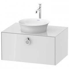 Duravit White Tulip Тумбочка подвесная, 408x800x550 мм, 2 ящика с ручкой, цвет: белый высокоглянцевый