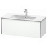 Duravit XSquare База под раковину 1010х478х400 мм, с 1 выдв ящик, Цвет белый матовый (для 233610)