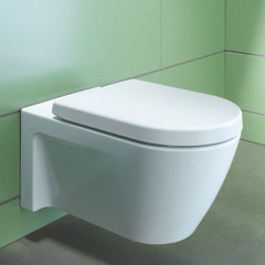 Duravit Унитаз подвесной 54х37 cм, с креплением,цвет белый