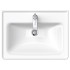 Duravit D-Neo Раковина накладная 650х480 мм, с переливом, с 1 отв. под смеситель, с WonderGliss, цвет: белый
