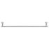 Duravit Starck T Полотенцедержатель настенный 800мм, цвет: Stainless steel Brushed
