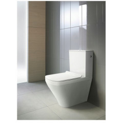 Duravit DuraStyle Унитаз моноблок пристенный 370х630 мм, с креплением,слив универcал, цвет белый