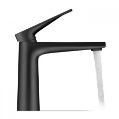 Duravit Tulum by Starck Смеситель для раковины однорычажный, цвет черный матовый