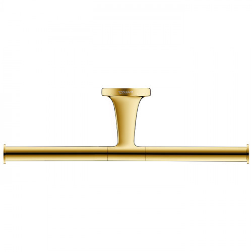 Duravit Starck T Двойной держатель туалетной бумаги настенный, цвет: Gold Polished