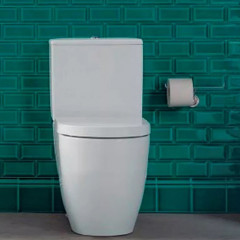 Duravit Me by Starck Унитаз моноблок 37х65 см, слив универсальный, с креплениями, цвет белый (СПЕЦЦЕНА)