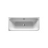 DURAVIT Happy D2 Ванна 1800х800 мм, угол слева вариант с двумя наклонами для спины, с интегр акрилов панелью и ножками, цвет белый