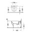 Duravit Starck 3 Биде напольное приставное 560х360 мм , с 1 отв. под смеситель, Цвет: белый