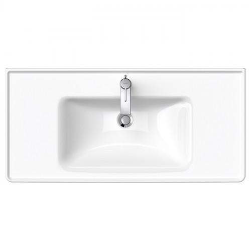Duravit D-Neo Раковина накладная 1005х480 мм, с переливом, с 1 отв. под смеситель, цвет: белый