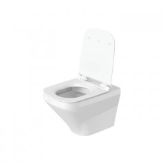 Duravit DuraStyle Сиденье съемное для унитаза, цвет белый, петли нерж сталь. с микролифтом (СПЕЦЦЕНА)