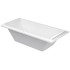 Duravit STARCK Ванна акриловая прямоугольный вариант 1800x800х460 mm, встраиваемая или с панелями , с 2 наклонами для спины , цвет белый