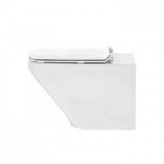 Duravit DuraStyle Сиденье съемное для унитаза, цвет белый, петли нерж сталь. с микролифтом (СПЕЦЦЕНА)