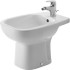Duravit D-Code Биде напольное с перел., с 1 отв. под смес., 350x540мм, Цвет: Белый