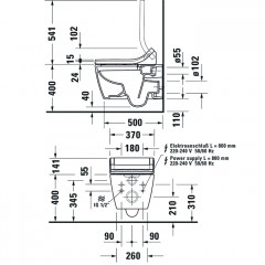 Duravit Крышка биде Sensowash Classic