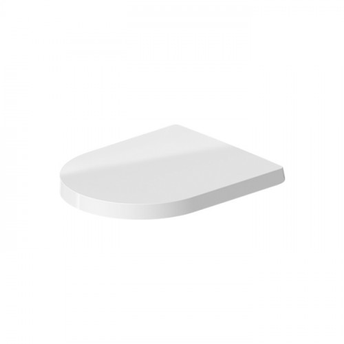 Duravit Me by Starck Сиденье для унитазов , цвет белый, петли нерж сталь, с микролифт (СПЕЦЦЕНА)