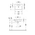 Duravit DuraStyle Раковина медицинский Med,без перелива, без отврстия под смес., 600x440мм, Цвет: Белый