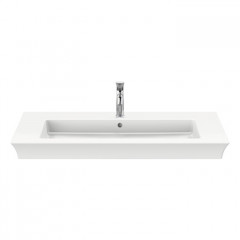 Duravit White Tulip Раковина накладная 1050х490 мм,с переливом, без отв. под смеситель, цвет: белый