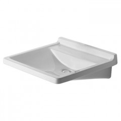 Duravit Starck III Раковина подвесная узкая 600х545 мм. с переливом, с намеч отв под смеситель, цвет белый