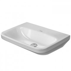 Duravit DuraStyle Раковина медицинский Med,без перелива, без отврстия под смес., 600x440мм, Цвет: Белый